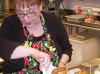 Judith Dunbar Hines making popovers