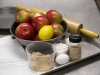 Prep tray for apple pie